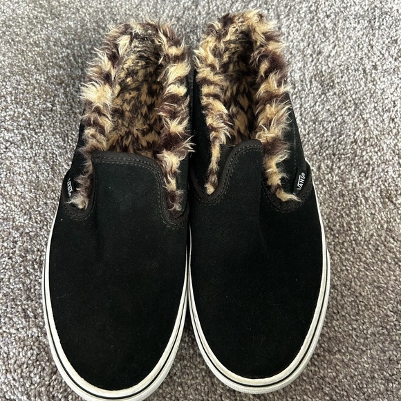 Vans Women's Sneakers with White and Brown Soles - Picture 1 of 3